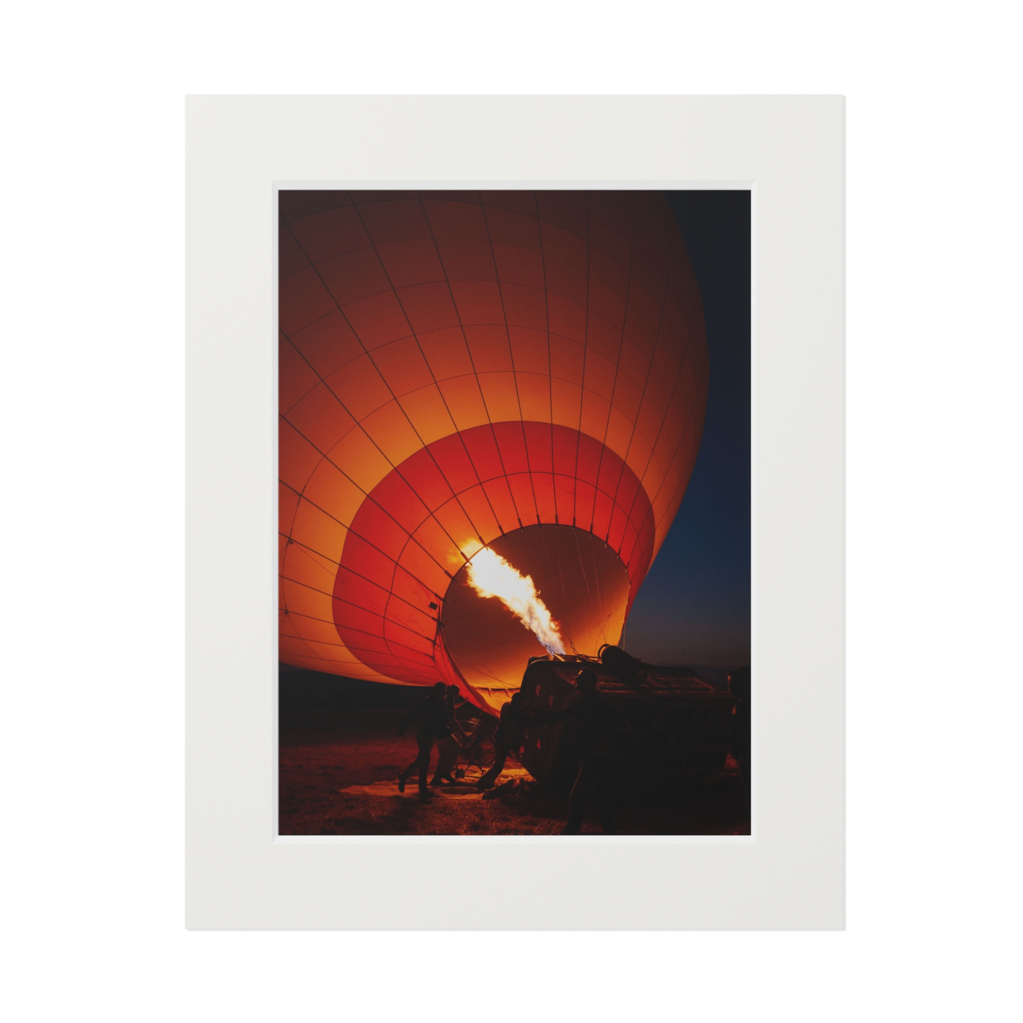 Cappadocia Hot Air balloon - Fine Art Prints (Passepartout Paper Frame)