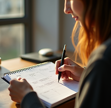 A-dynamic-shot-of-a-person-using-a-planner-to-schedule-their-day-with-artistic-lighting.pn