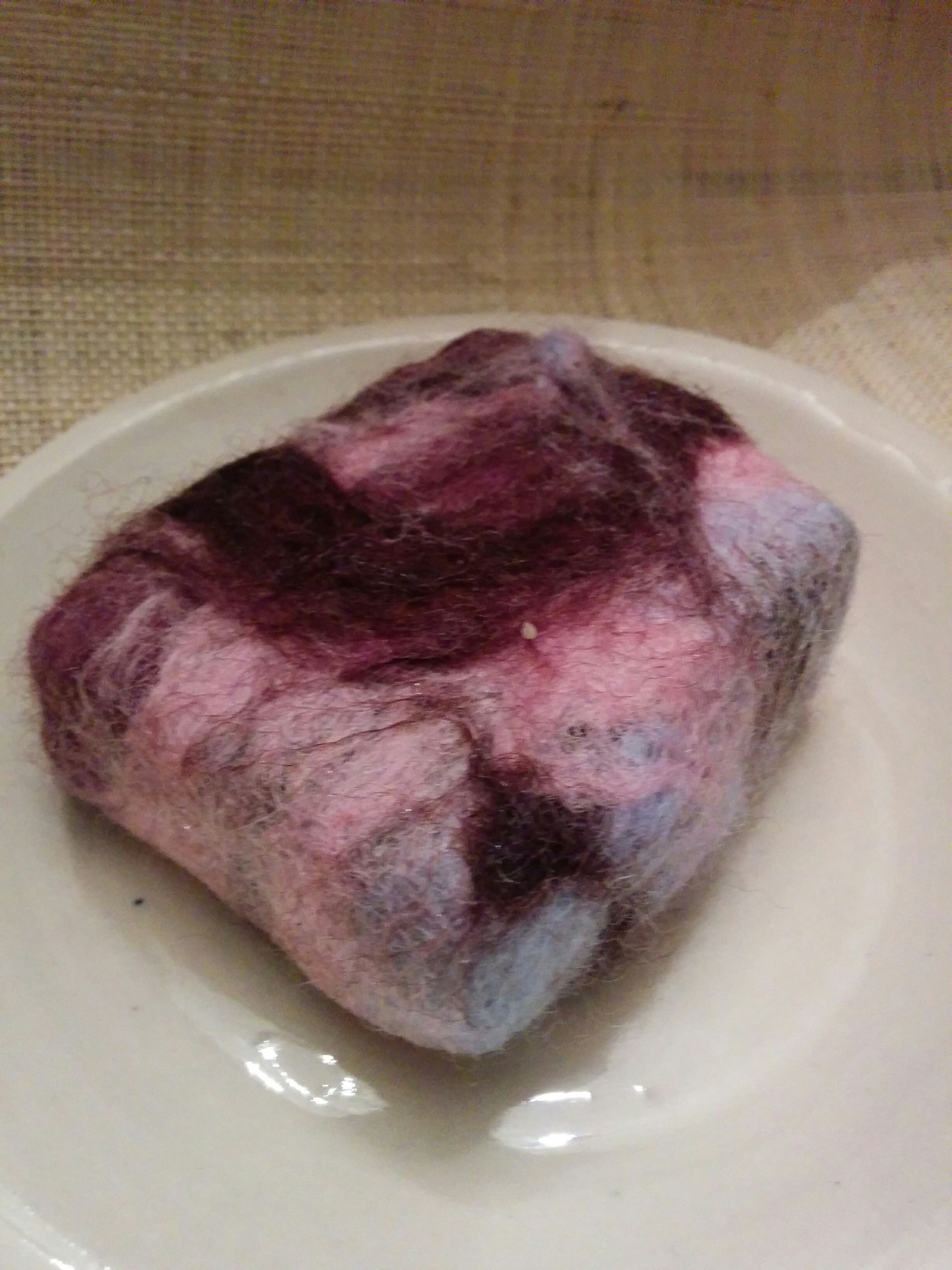 Honey-Walnut Soap - Felted