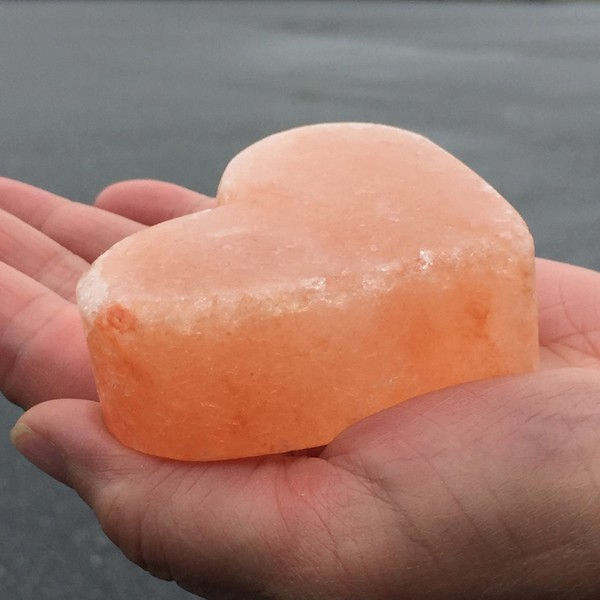 Miniatura: Himalayan Salt Massage Stone Warmer with 5 Heart stones