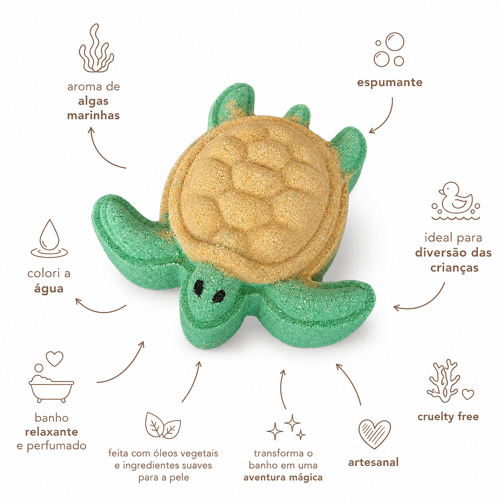 Miniatura: Bath Bomb Donatello Verde