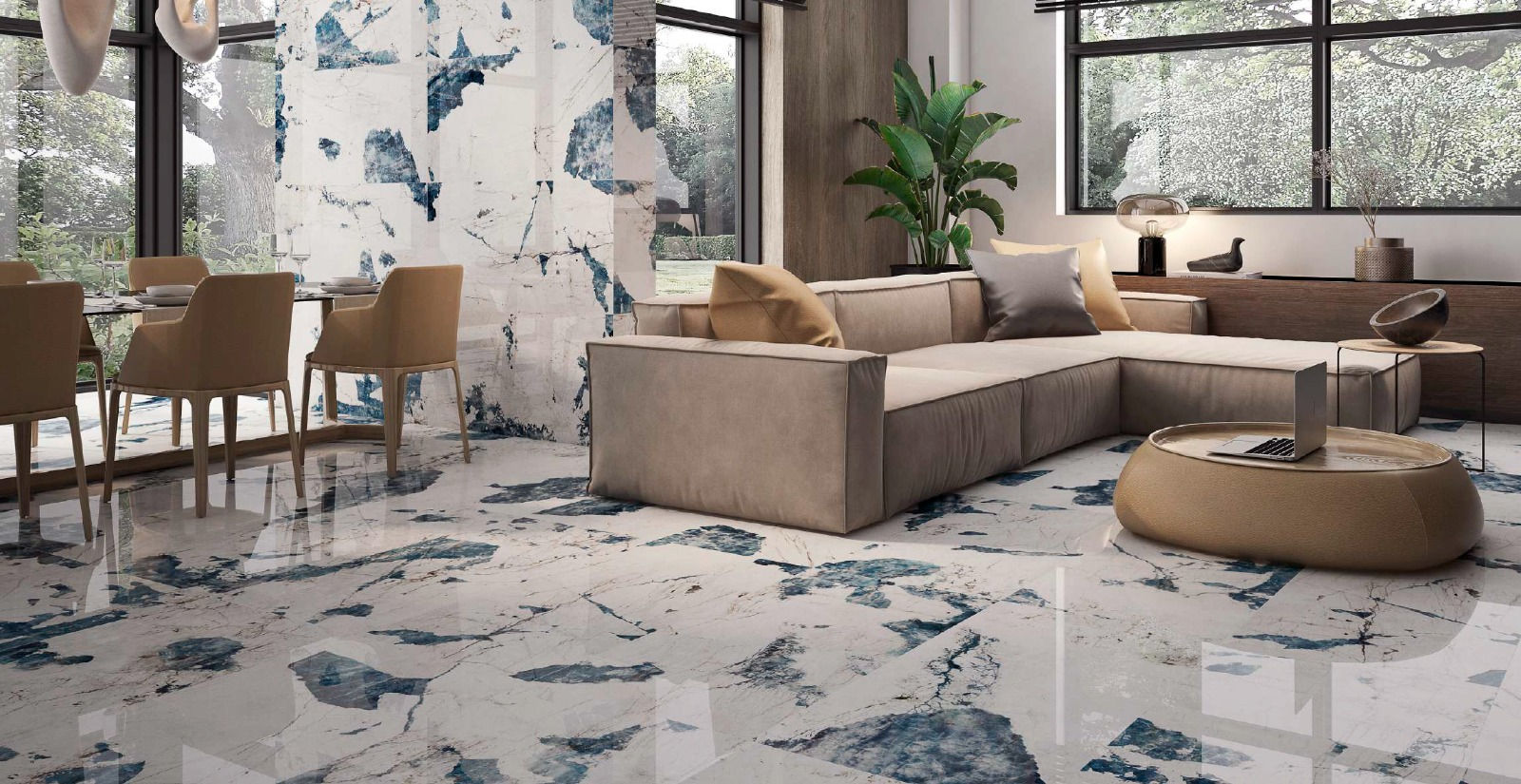 CARRELAGE EFFET MARBRE SOL ET MUR