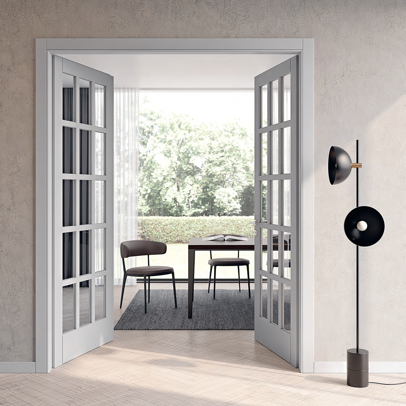 PORTE INTÉRIEUR AGGLOMÉRÉ LAQUÉE LINO 250