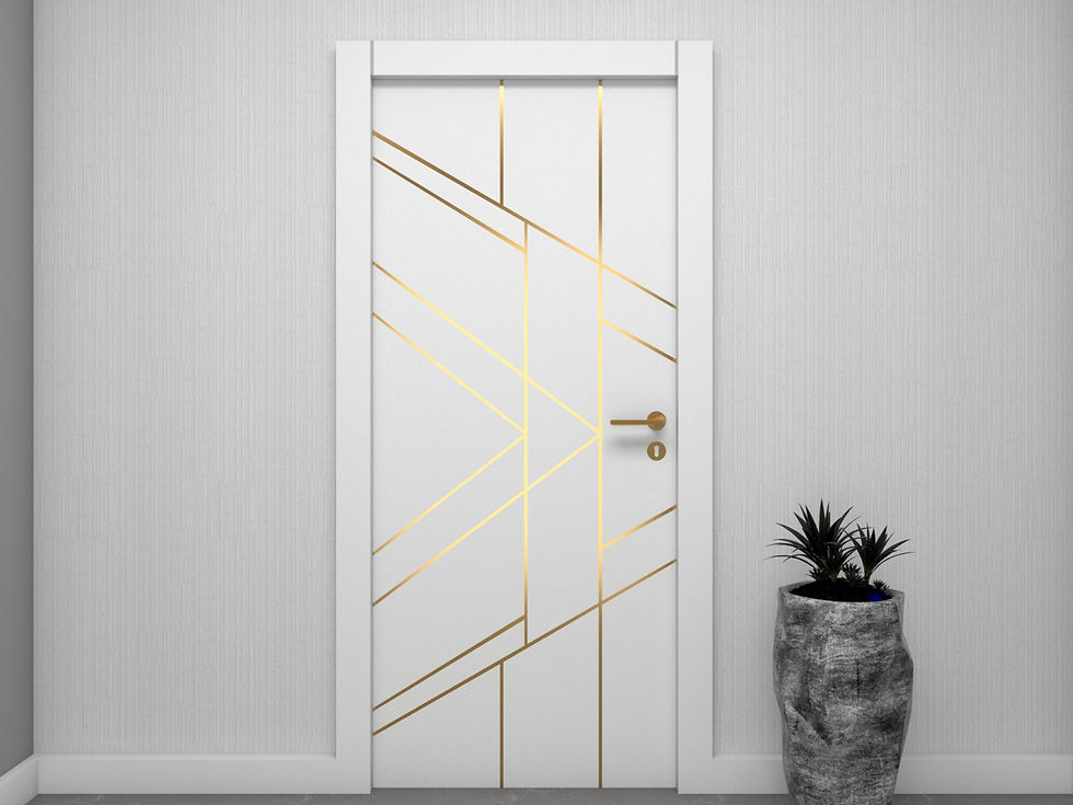 PORTE INTÉRIEUR AGGLOMÉRÉ LAQUÉE LINO 231