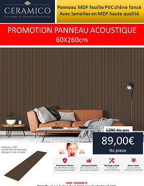 PROMOTION PANNEAU ACOUSTIQUE CERAMICO (2).TIF