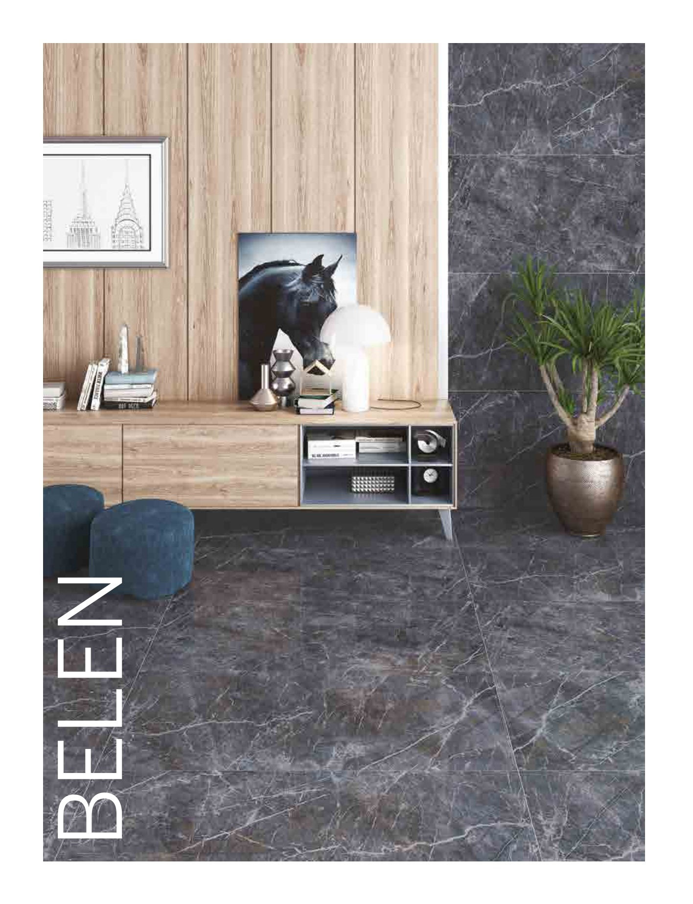 AZULEJOS EFECTO MÁRMOL GRIS BRILLANTE SUELO Y PARED