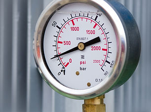 Pressure Gauge Close-Up