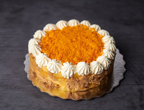 Salted Egg Sponge Cake | Choux Lab