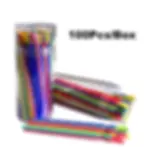 Micro-Applicateurs Jetables – 100PCS à Pointe Flexible pour Blanchiment et Soin