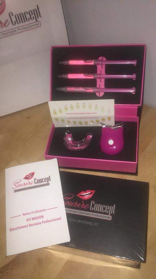 Catalogue des kits de blanchiment dentaire personnalisés