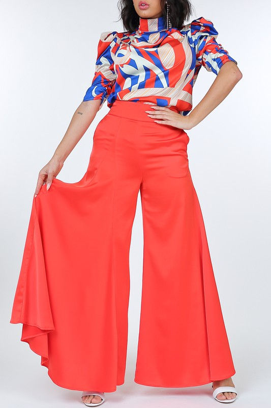 Thumbnail: The Satin Palazzo Pants