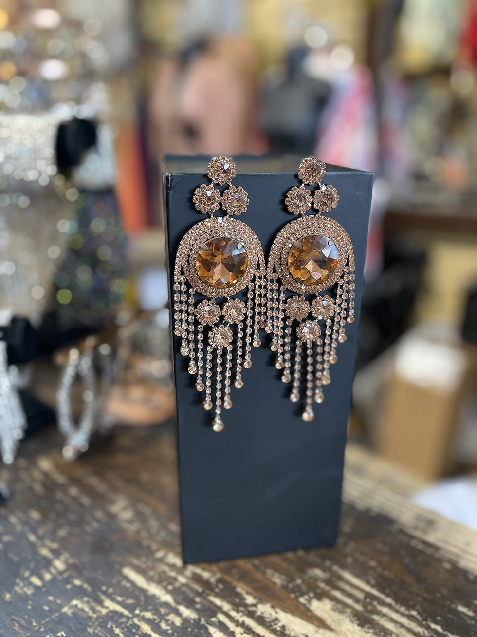 The Regal Gold Earrings