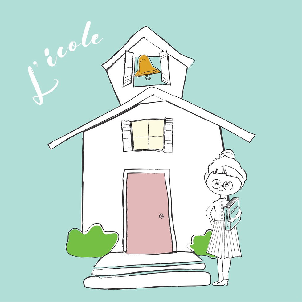 French School Illustrations