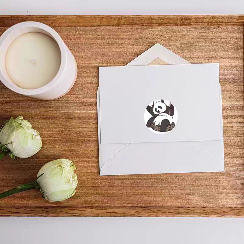 Miniature : Sticker Panda Joyeux 