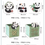 Miniature : Magnets Panda Lot de 3