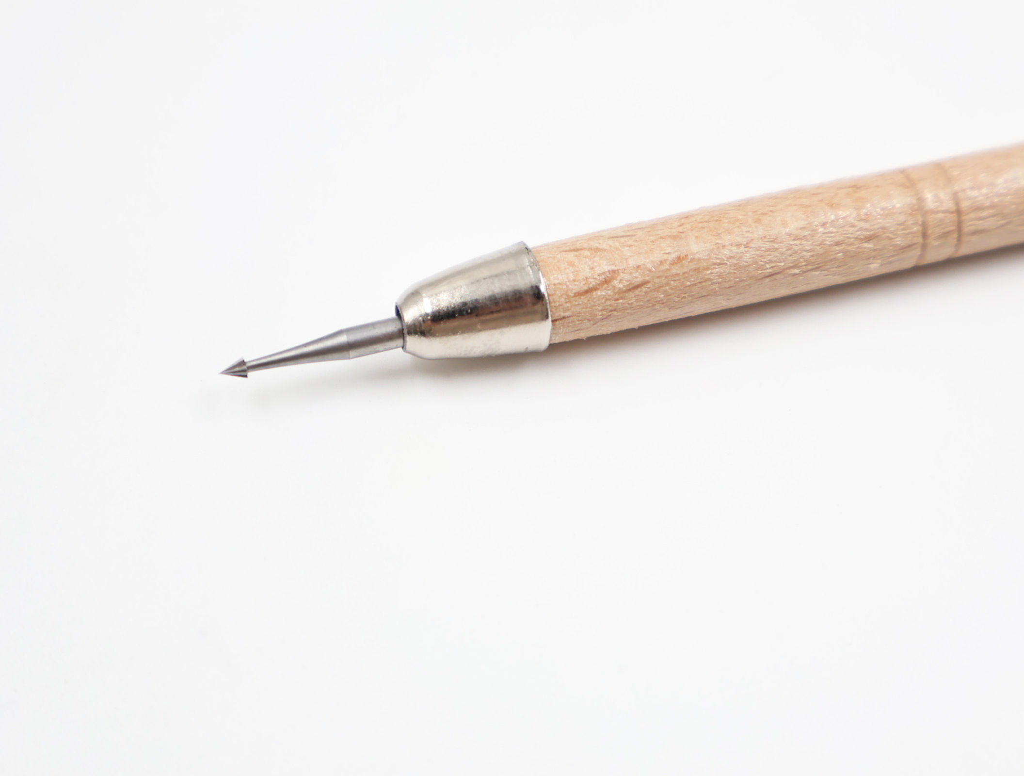 MHRM1 Şemse Art Sivri Uçlu Metal Mühre-El Yapımı-Özel Deri Kılıfı ile