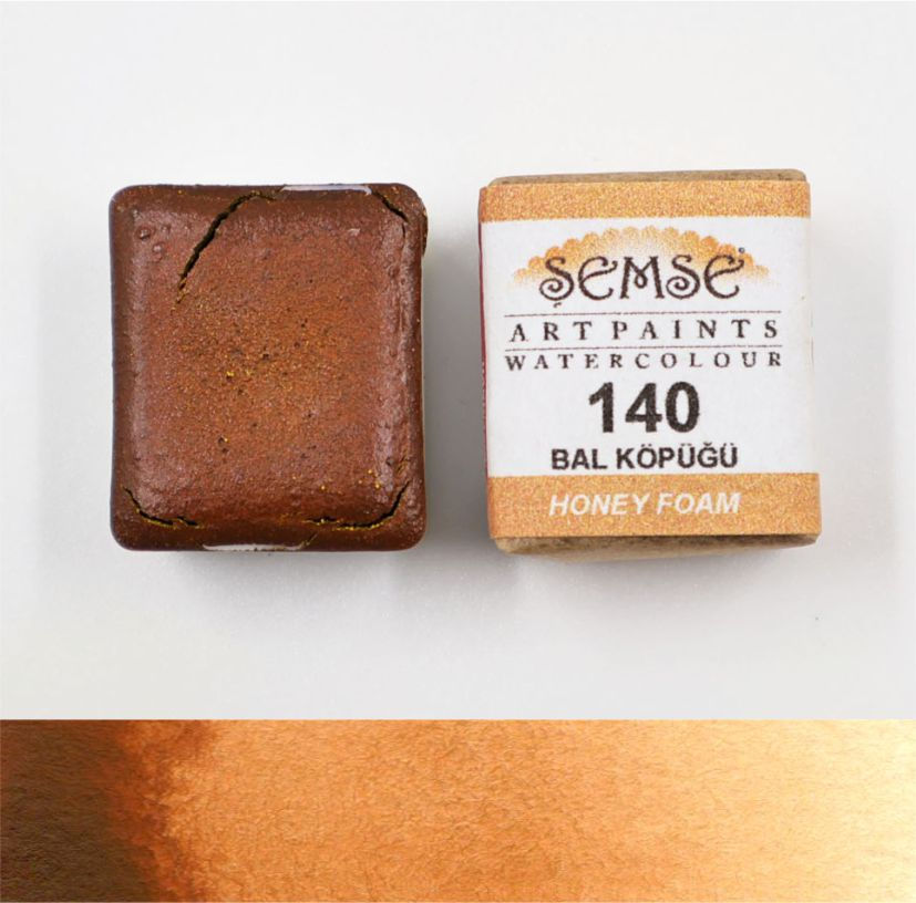 140 - Bal Köpüğü El Yapımı Sulu Boya