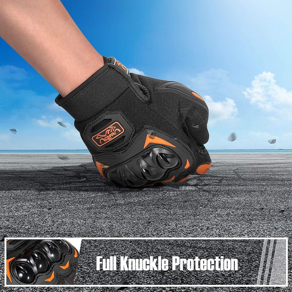 Thumbnail: COFIT Motorcycle Gloves Breathable, Touchscreen Motorbike Gloves Anti-Slip with