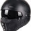 Thumbnail: Woljay Open Face Full face Helmet Motorcycle Modular Helmets for Unisex-Adult S