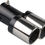 Thumbnail: ETOPARS 63mm Exhaust Tail Pipe Universal Exhaust Muffler Tip Pipe Stainless Ste