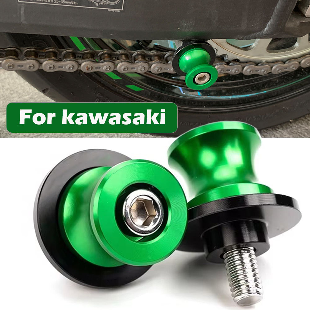 Motorcycle Swingarm Spools Stands Screw Sliders - For Kawasaki Z Ninja ZX6R 250