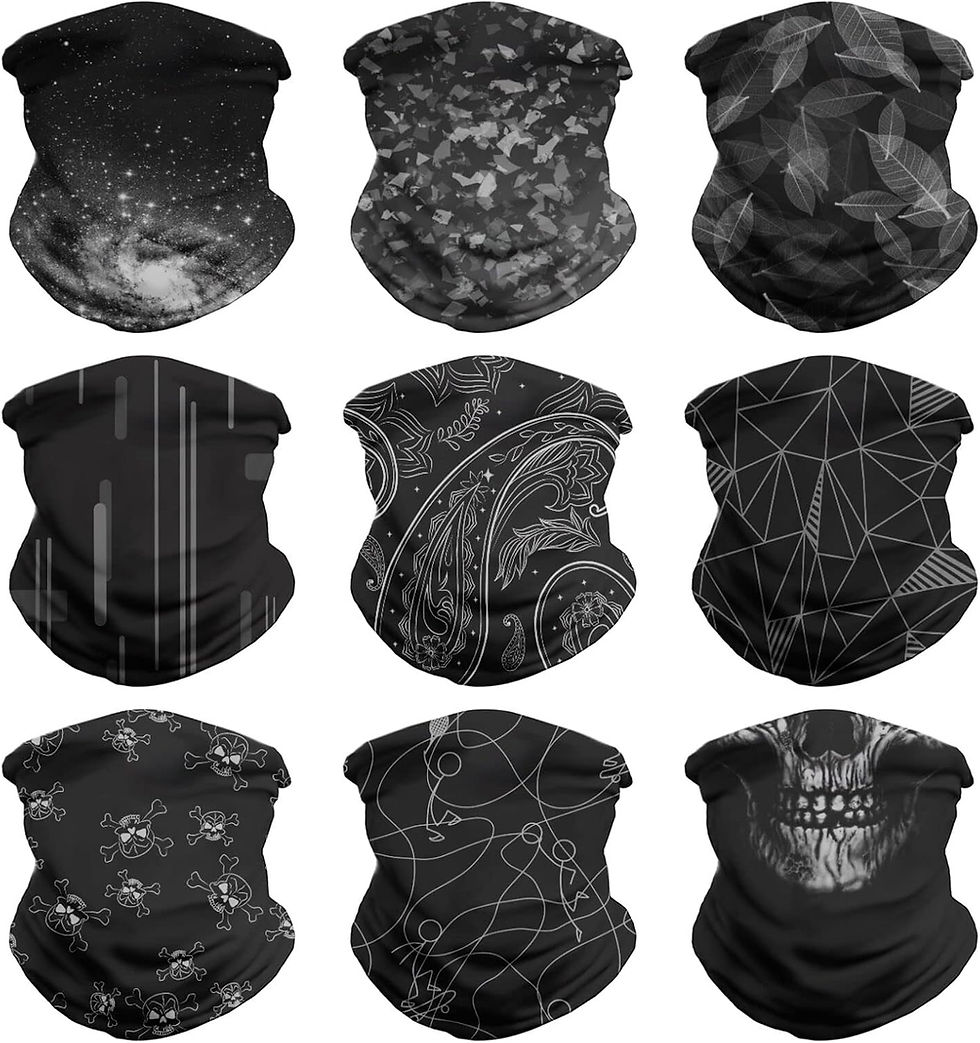 Thumbnail: Headband Bandana Head Wrap Scarf Neck Gaiter Headwear Balaclava for Sports