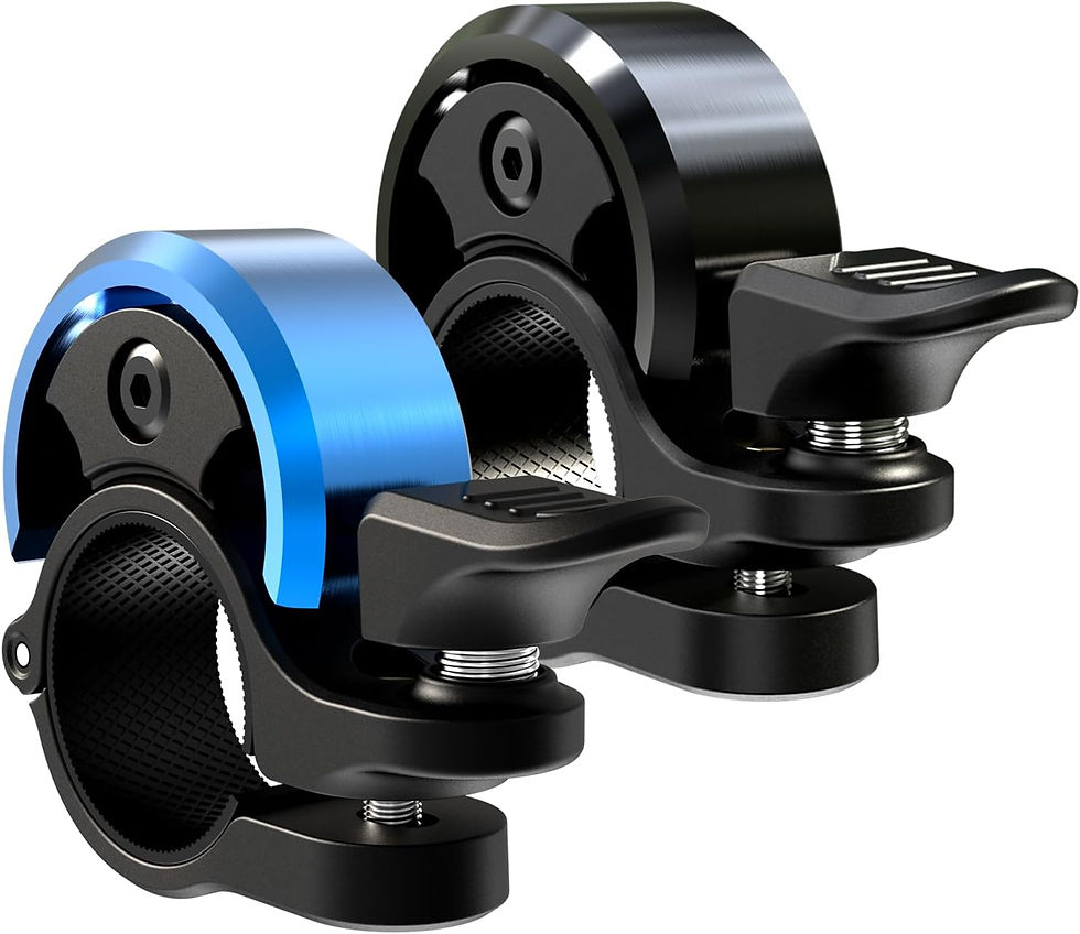 Thumbnail: Greallthy Bike Bell, Aluminum Alloy Bicycle Belll with Clear& Loud Sound, Bike 