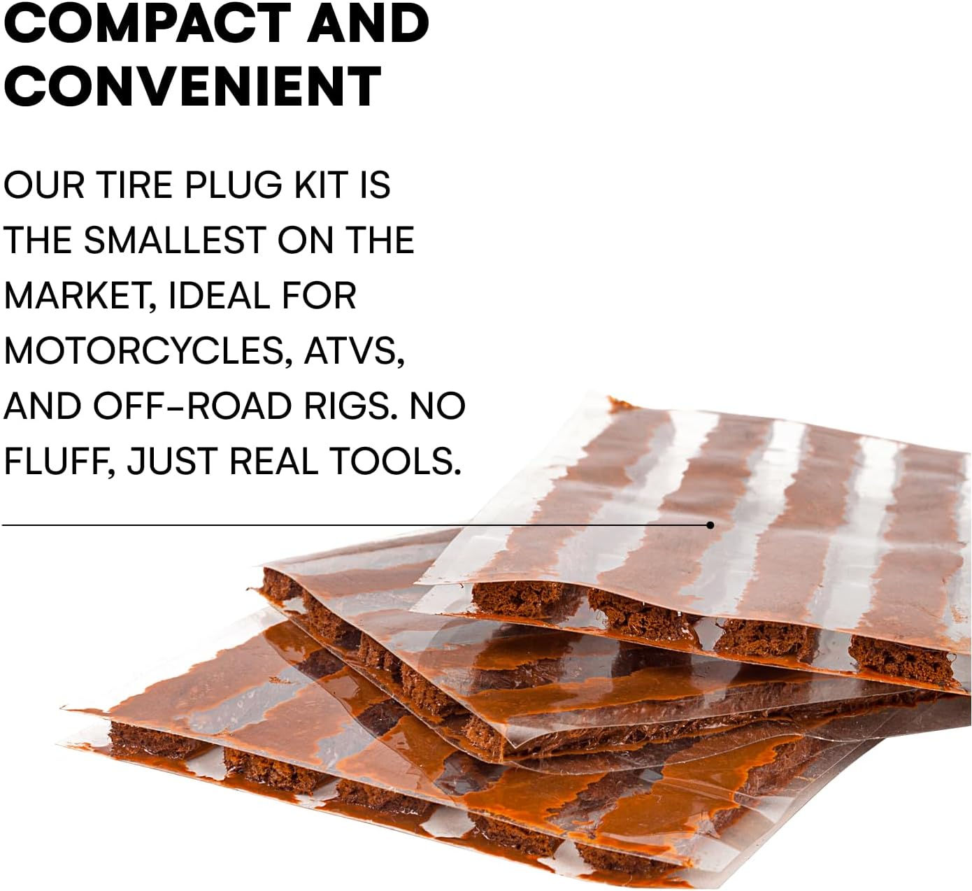 Boulder Tools - Compact Tire Repair kit with Molle Storage Pouch. Heavy Duty Un