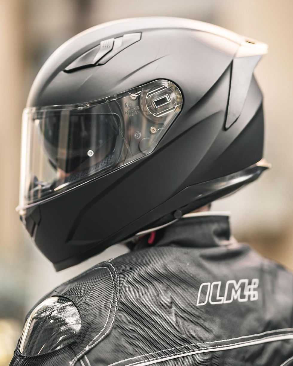 Thumbnail: ILM Motorcycle Helmets Full Face with Anti-Fog Pinlock for Cascos para Motos Sn