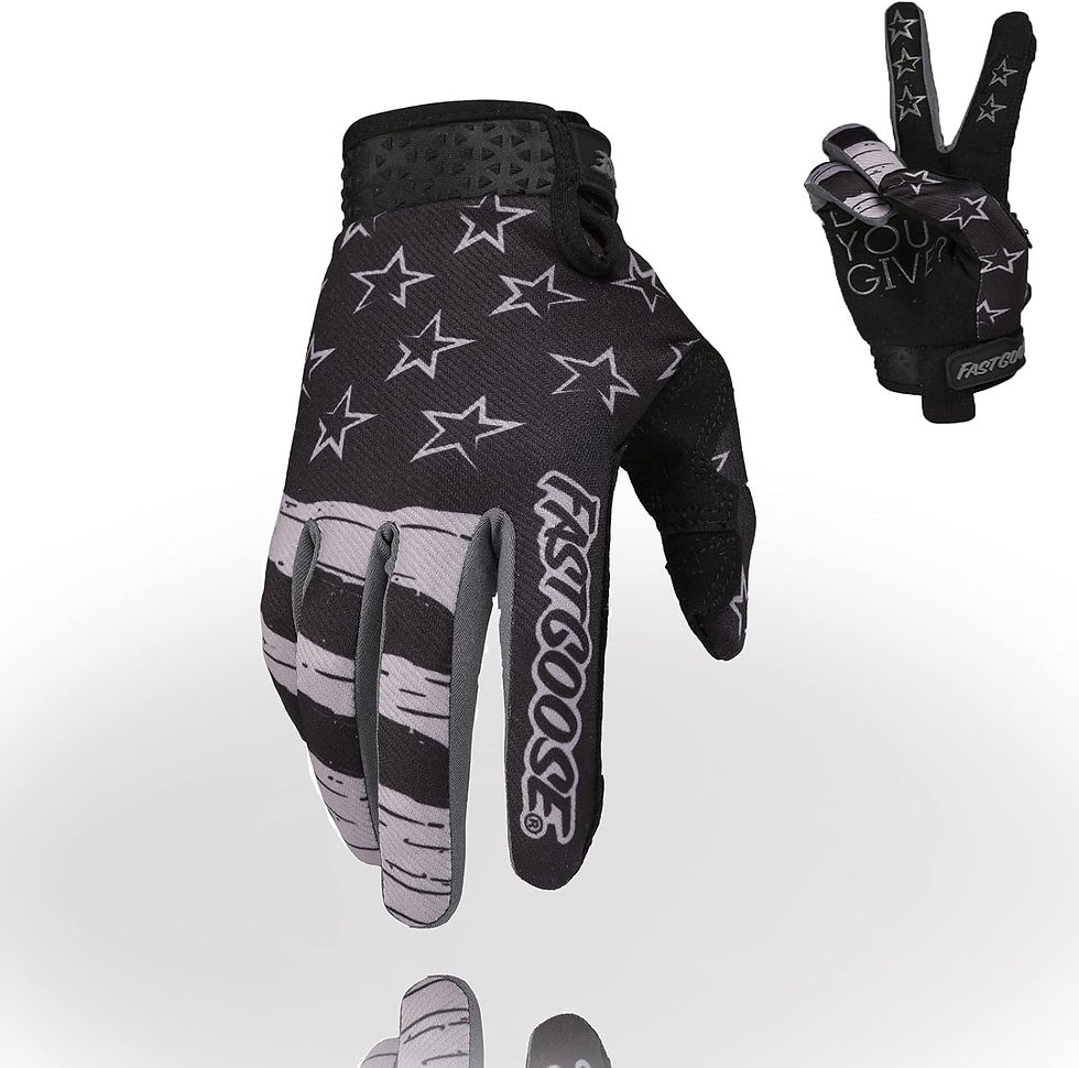 Thumbnail: FASTGOOSE Motorcycle & Cycling Gloves for Men, Breathable, Lightweight, Touchsc
