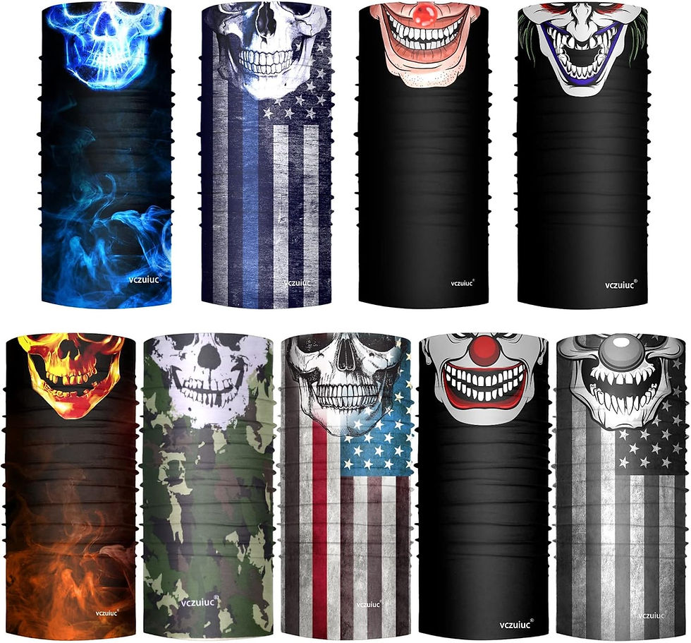 Thumbnail: Headband Bandana Head Wrap Scarf Neck Gaiter Headwear Balaclava for Sports