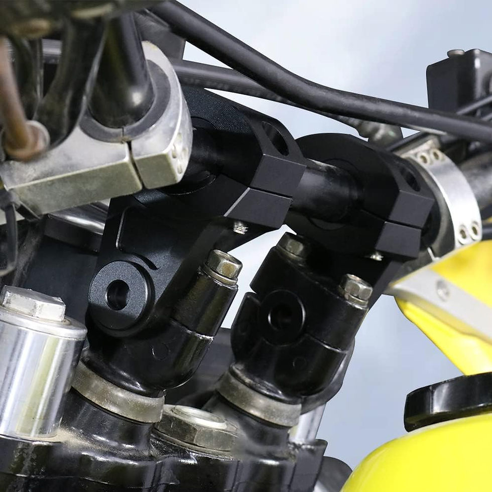 Thumbnail: Mantt Universal CNC Handlebar Riser (2 inch Riser) 7/8" (22 mm) Motorcycle ATV 