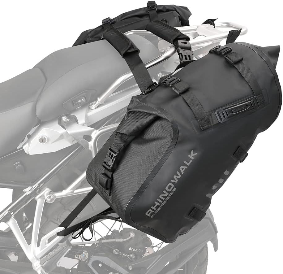 Thumbnail: Rhinowalk Motorcycle Saddle Bags Waterproof Anti-Vibration Motor Side Bags Shou