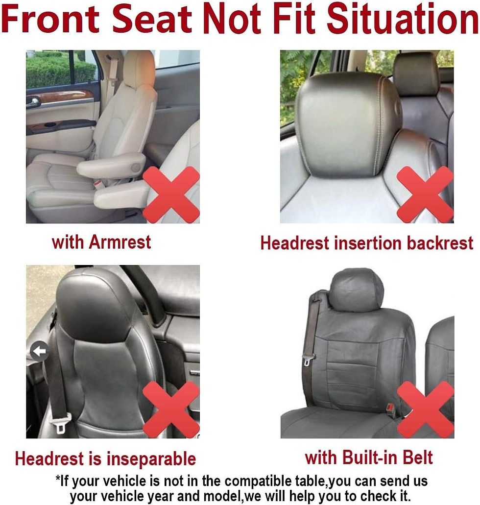 Thumbnail: Flying Banner Car Seat Covers Front Seats and Rear Bench Air Mesh Fabric Rear B