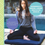 Thumbnail: Zafu Meditation Pillows for Sitting on Floor, Yoga Cushion, Cotton/Buckwheat Fil