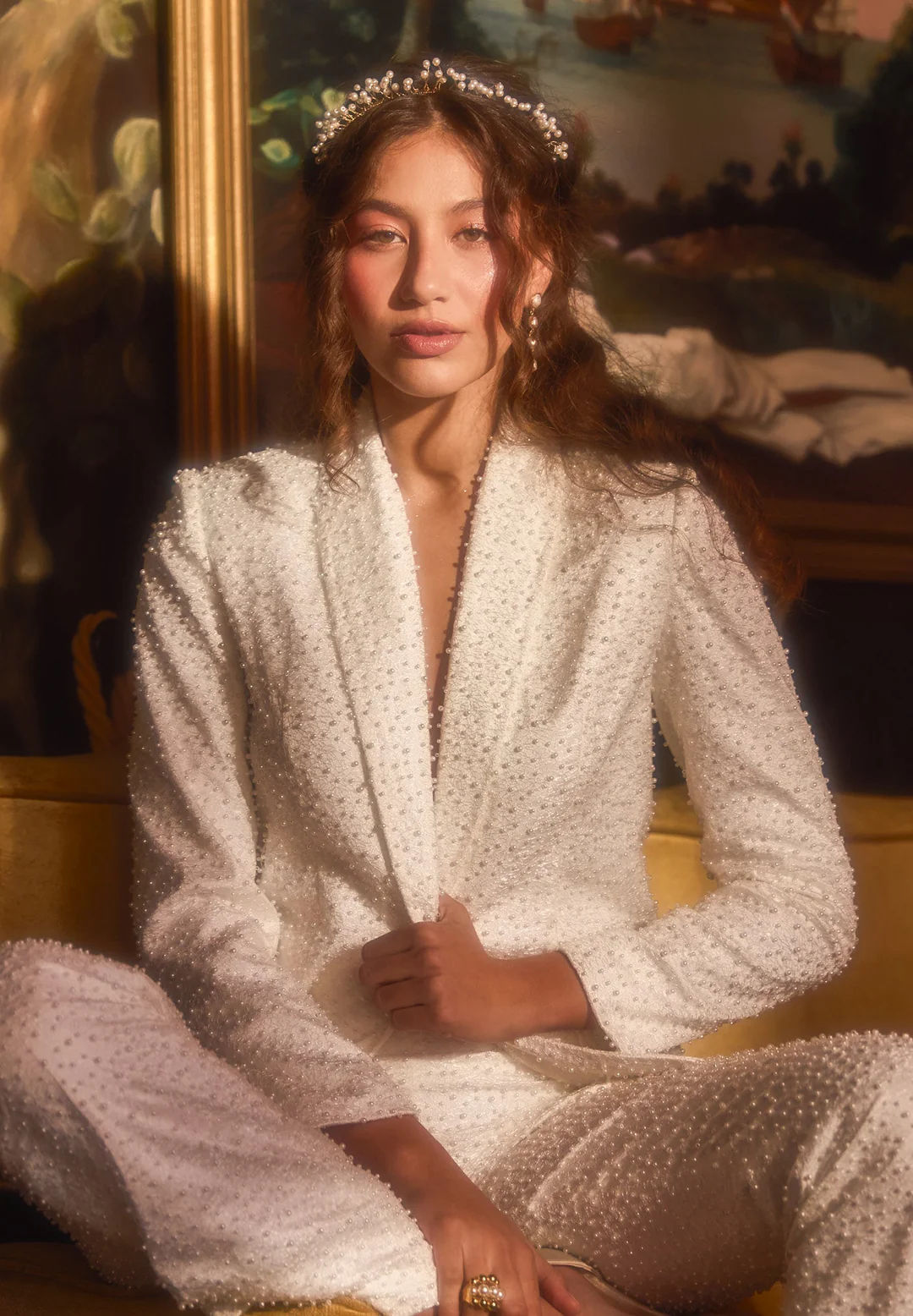 Catherine Deane - Browne Blazer Jacket - Size 12