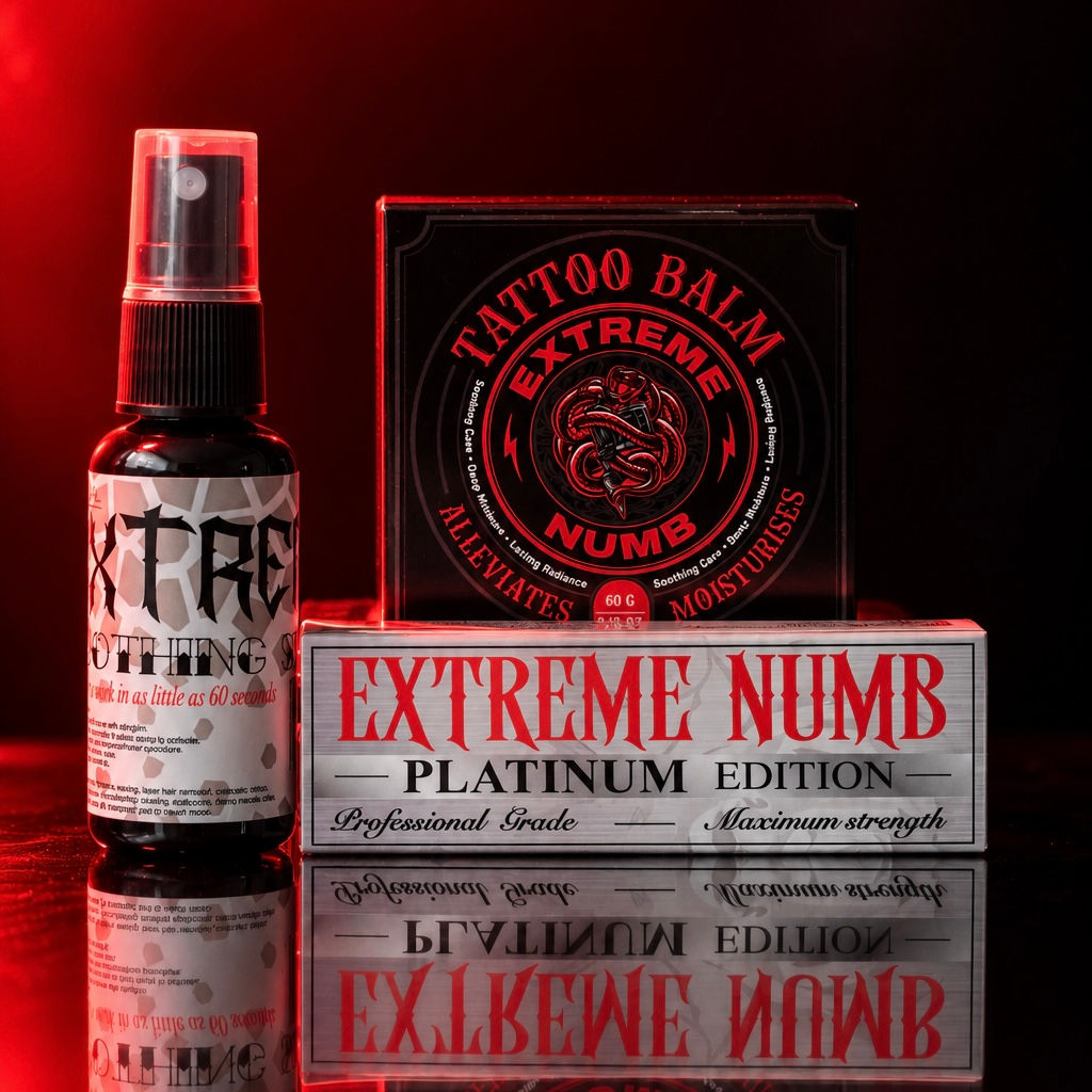 Platinum Care Pack – Tattoo Numbing Cream & Aftercare