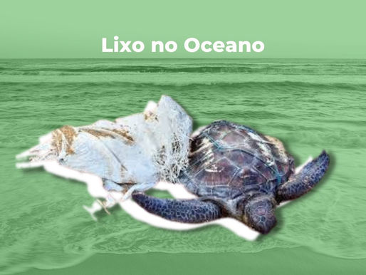 Lixo no oceano