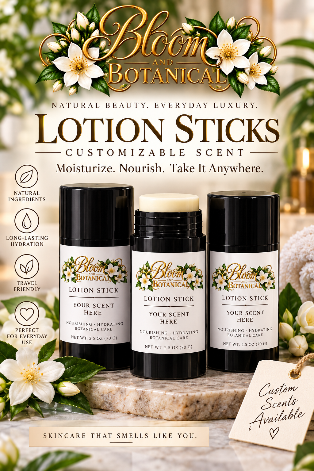 Solid Lotion Stick