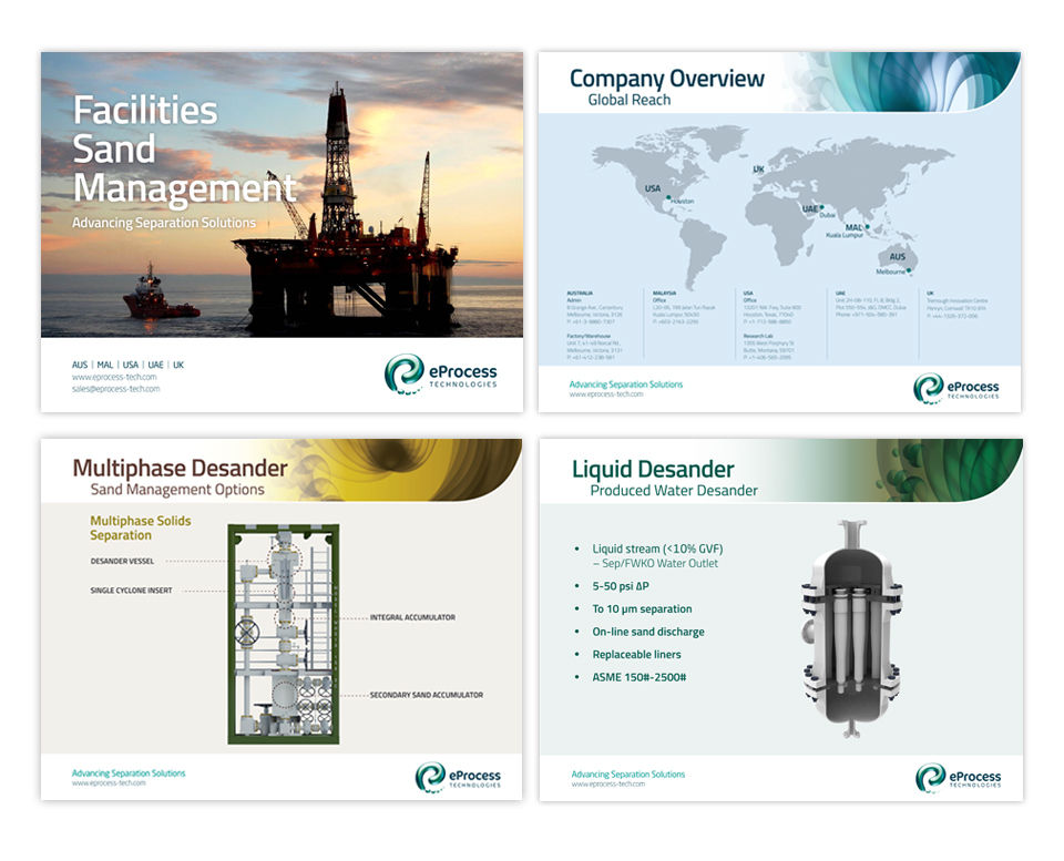 eProcess Technologies PPT Template
