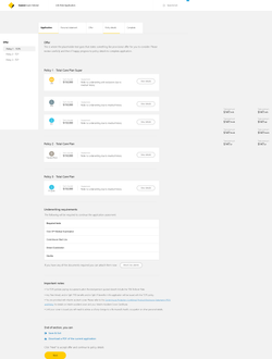 CBA advisor platform offer summary terms