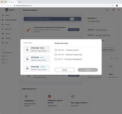 Usyd Help and support - step 4
