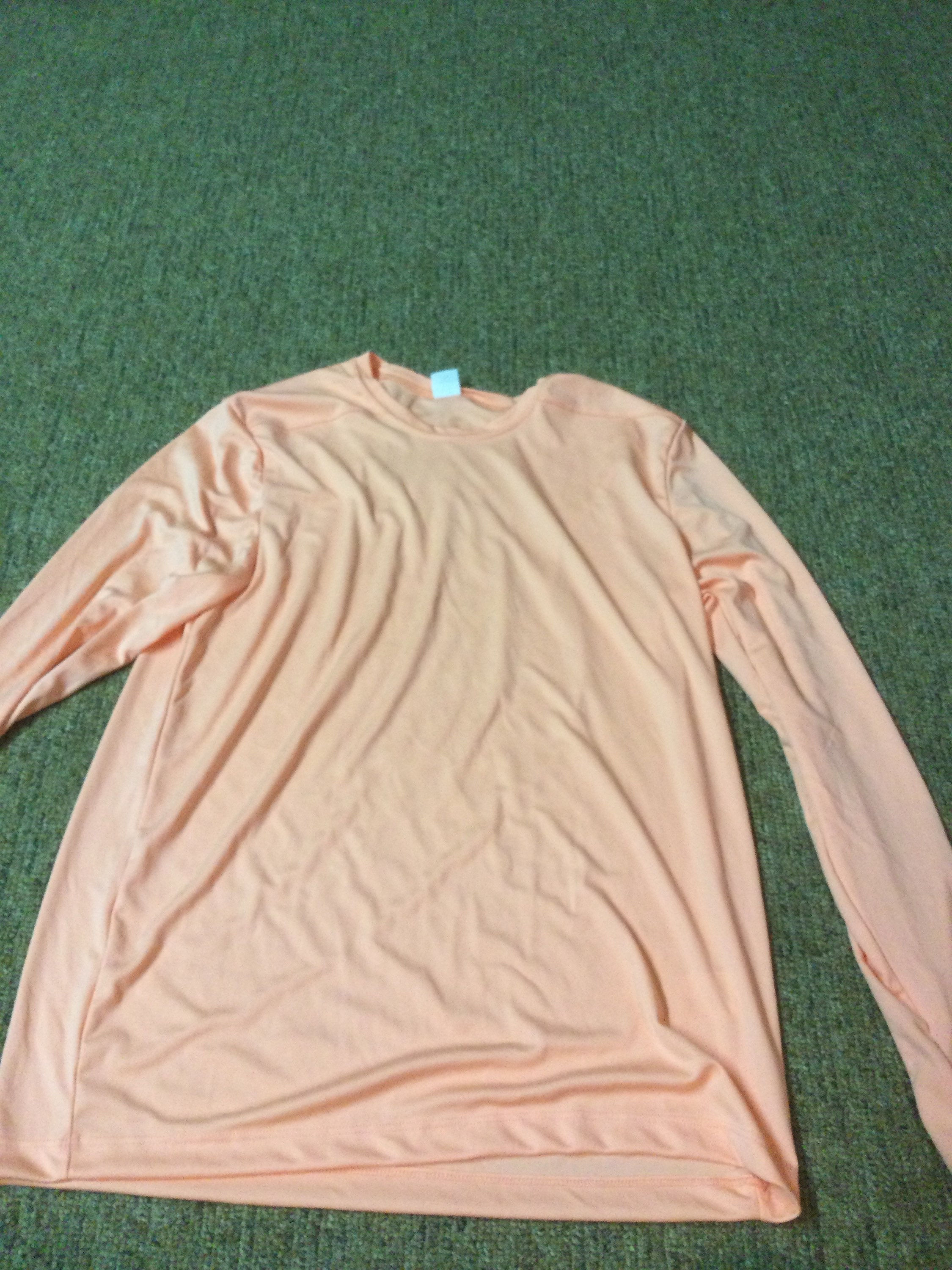 Peach long sleeve shirt 