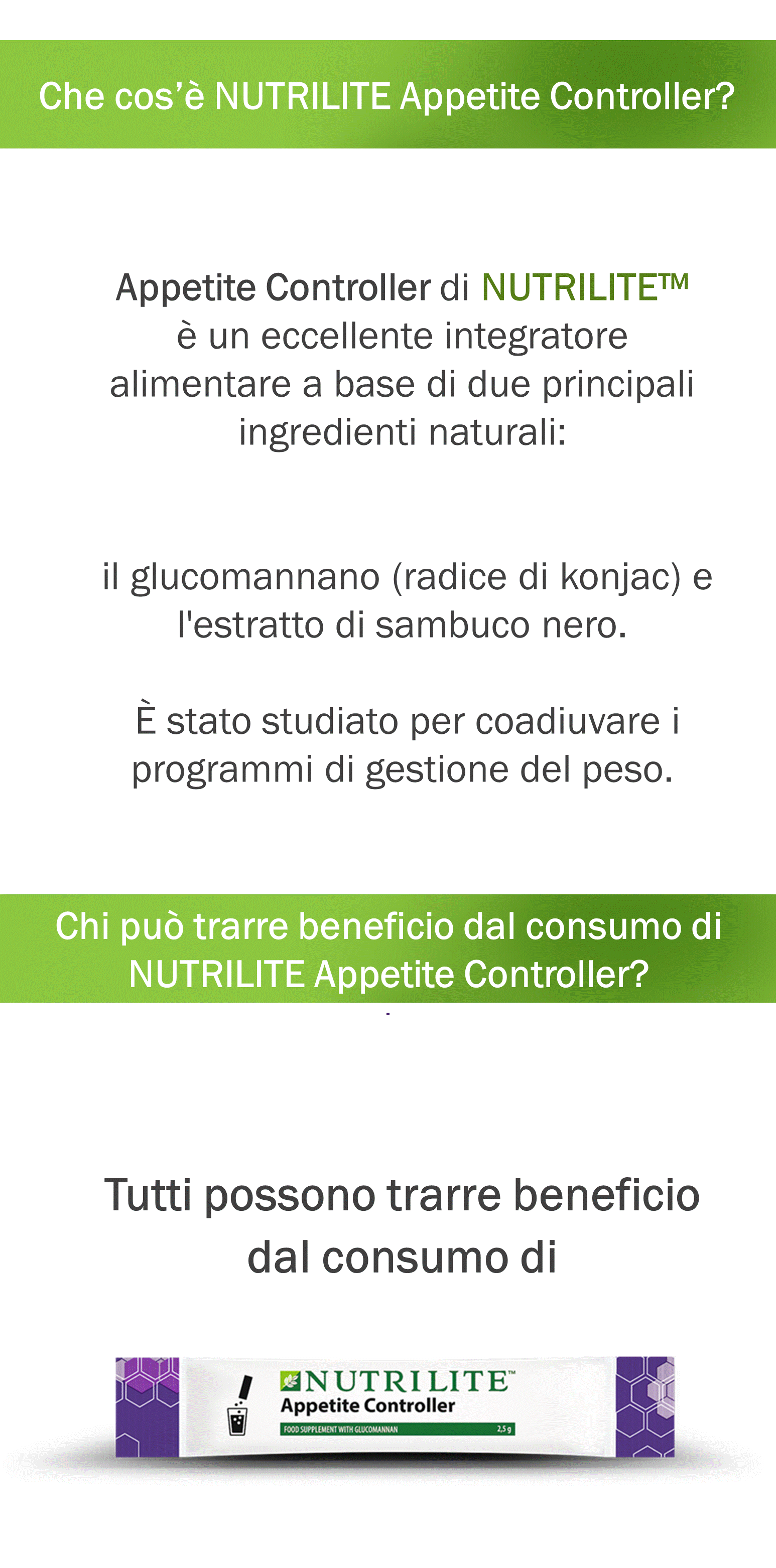 appetite controller | well-being