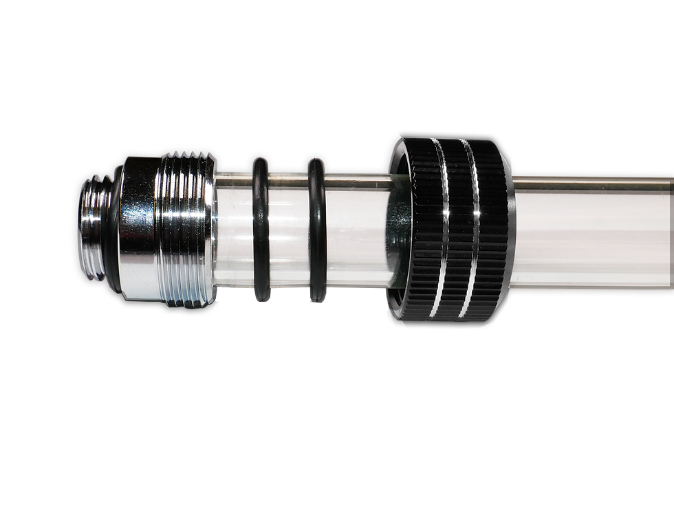 Thumbnail: Black Compression Fitting for PETG Tubing of 14 mm OD G1/4