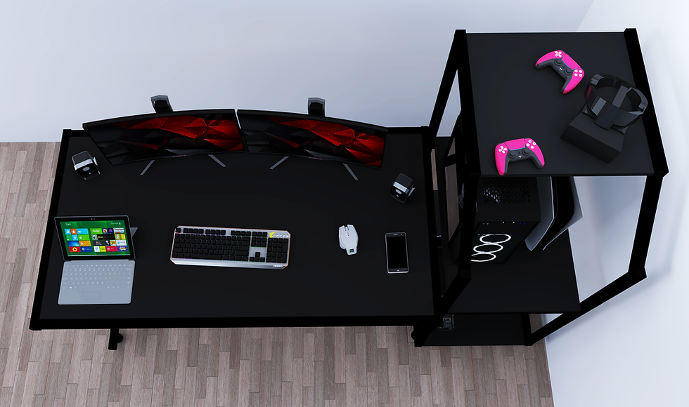 Miniatura: Escritorio Gamer CTS KRONOS - Extra Grande 165 cm