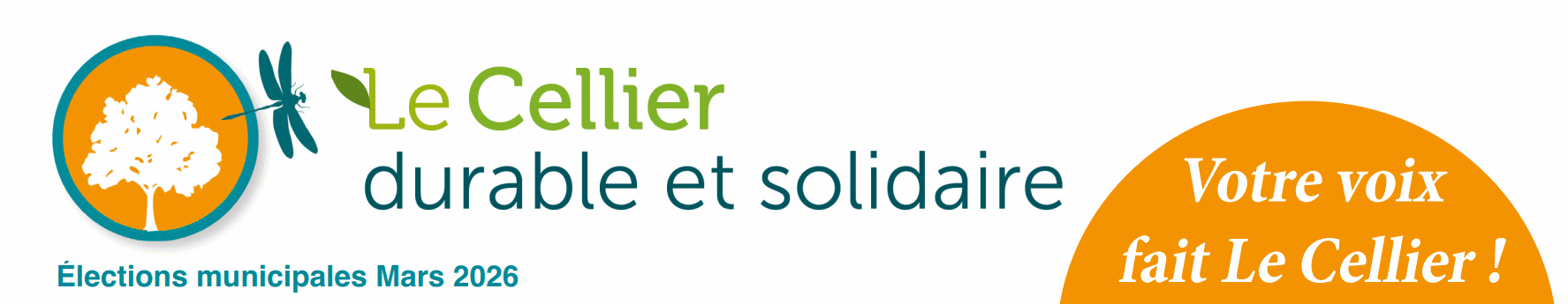 - Le Cellier Durable et Solidaire - municipales 2026