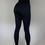 Thumbnail: Ripped Comfy Leggings Black