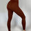 Thumbnail: Ripped Comfy Leggings Coffee Brown
