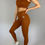 Thumbnail: Ripped Comfy Leggings Pumpkin Orange